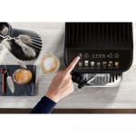 DeLonghi Magnifica Evo Milk Αυτόματη Μηχανή Espresso 1450W Πίεσης 15bar για Cappuccino με Μύλο Άλεσης Μαύρη ECAM290.85.SBX