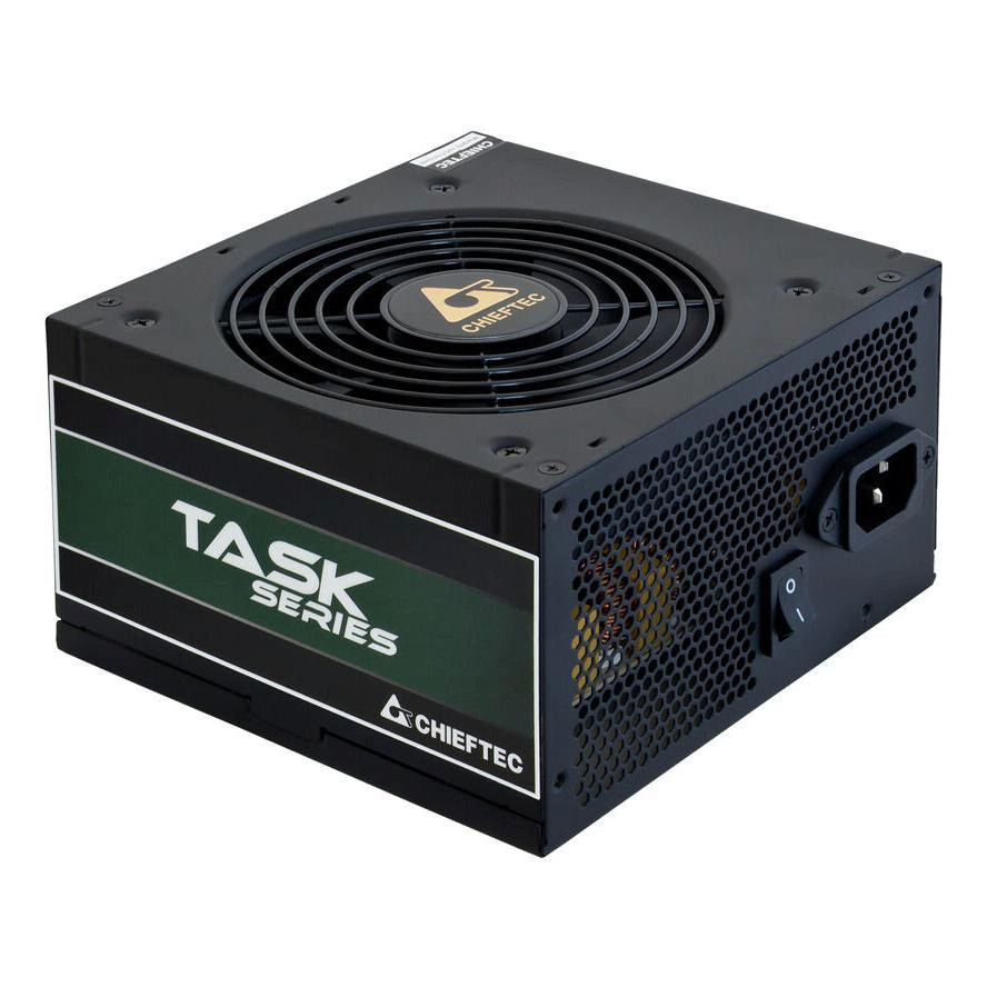 Chieftec Task Series 600W Μαύρο Τροφοδοτικό Υπολογιστή Full Wired 80 Plus Bronze