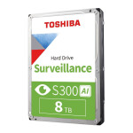 Toshiba S300 AI 8TB HDD Σκληρός Δίσκος 3.5 SATA III 7200rpm με 512MB Cache για Καταγραφικό MG10ADA800E-V