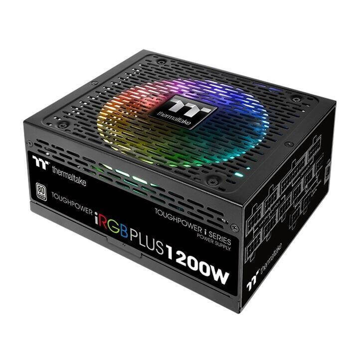 Thermaltake Toughpower iRGB Plus Platinum 1200W Μαύρο Τροφοδοτικό Υπολογιστή Full Modular 80 Plus Platinum