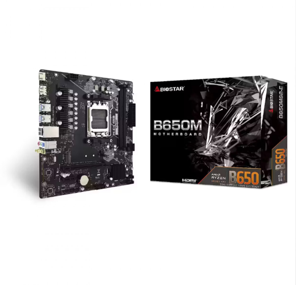 Biostar B650MS2-E Motherboard Micro ATX με AMD AM5 Socket B650MS2-E
