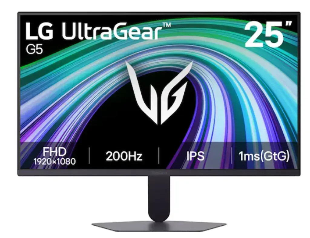 LG 25G523B-B.AEU IPS HDR Gaming Monitor 24.4 FHD 1920x1080 200Hz με Χρόνο Απόκρισης 1ms GTG