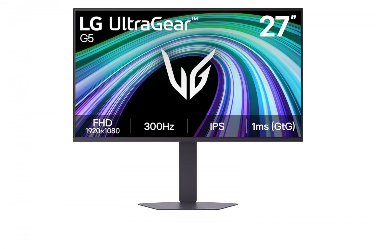 LG UltraGear IPS HDR Gaming Monitor 27 FHD 1920x1080 300Hz με Χρόνο Απόκρισης 1ms GTG