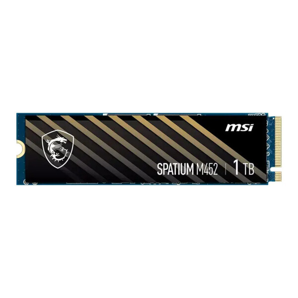 MSI Spatium M452 SSD 1TB τύπου M.2 με σύνδεση PCI Express 4.0 SPATIUMM4521TB