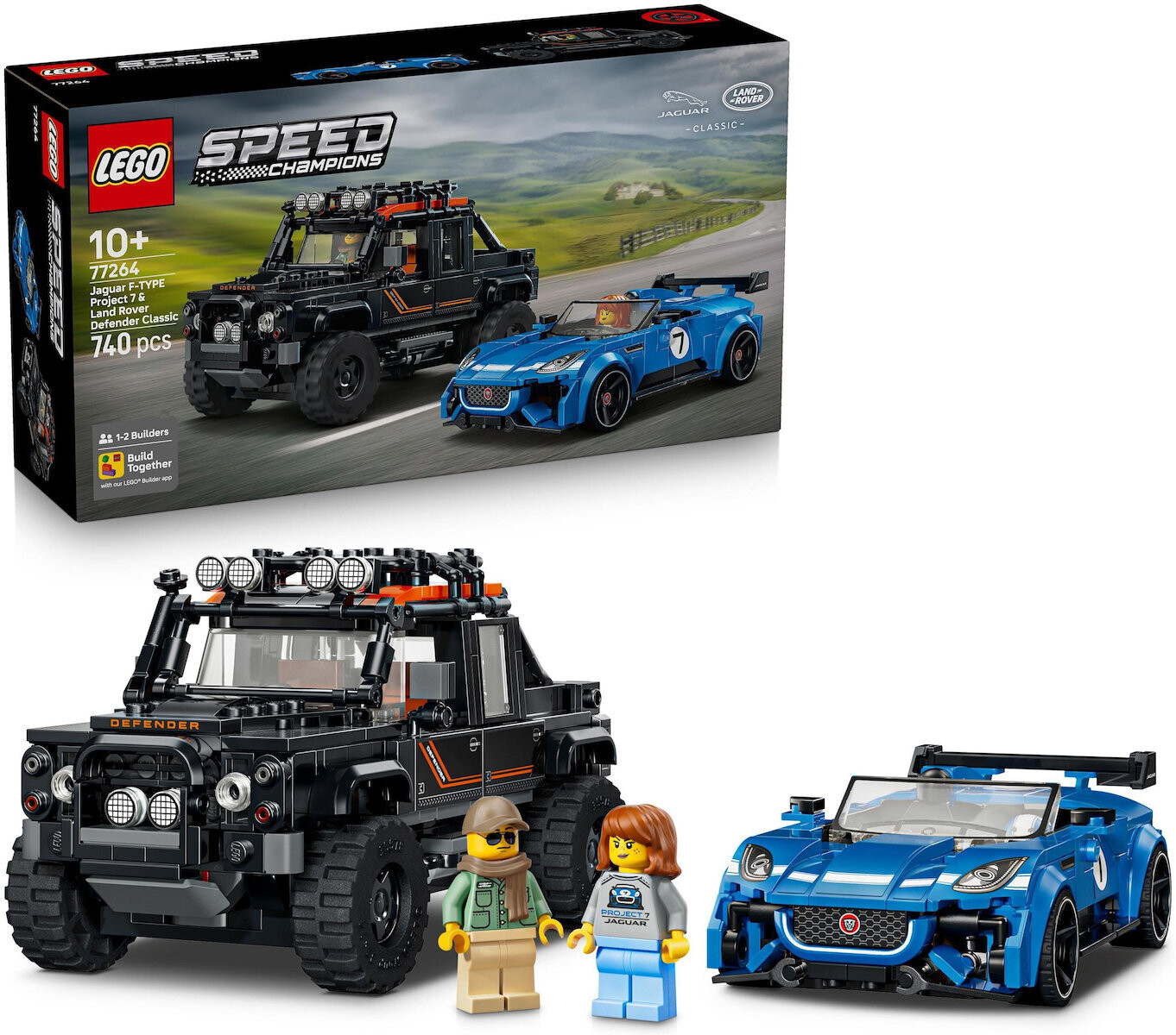 LEGO Speed Champions Land Rover Defender για 10 Ετών 740τμχ Κωδικός 2136507