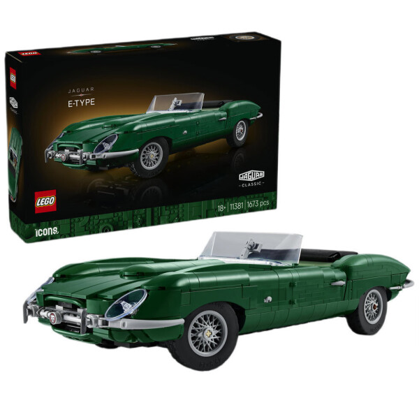 LEGO Icons Jaguar Type E για 18 Ετών 1673τμχ Κωδικός 2136459