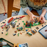 LEGO Jurassic World Spinosaurus Escape για 9 Ετών 820τμχ Κωδικός 2136510