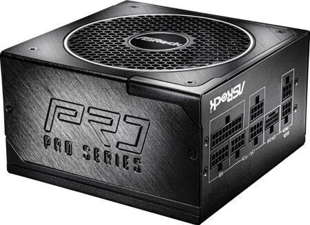 ASRock PRO-M750G 750W Μαύρο Τροφοδοτικό Υπολογιστή Full Modular 80 Plus Gold