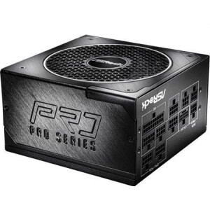 ASRock PRO-M1000G 1000W Μαύρο Τροφοδοτικό Υπολογιστή Full Modular 80 Plus Gold
