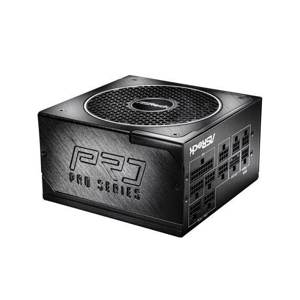 ASRock PRO-M850G 850W Μαύρο Τροφοδοτικό Υπολογιστή Full Modular 80 Plus Gold