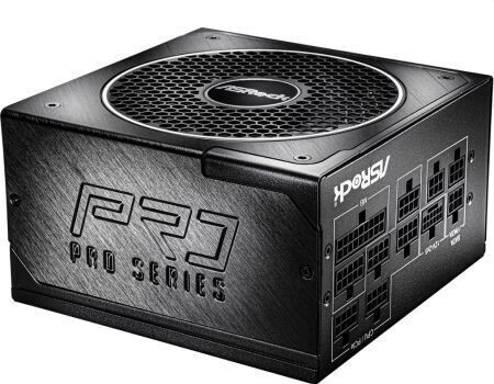 ASRock PRO-M850G 850W Μαύρο Τροφοδοτικό Υπολογιστή Full Modular 80 Plus Gold