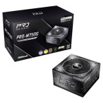 ASRock PRO-M750G 750W Μαύρο Τροφοδοτικό Υπολογιστή Full Modular 80 Plus Gold