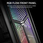 Corsair FRAME 4000X RS Gaming Midi Tower Κουτί Υπολογιστή με Πλαϊνό Παράθυρο Μαύρο