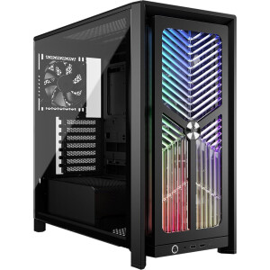 Corsair FRAME 4000X RS Gaming Midi Tower Κουτί Υπολογιστή με Πλαϊνό Παράθυρο Μαύρο