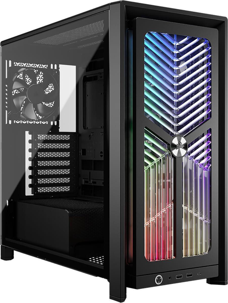 Corsair FRAME 4000X RS Gaming Midi Tower Κουτί Υπολογιστή με Πλαϊνό Παράθυρο Μαύρο