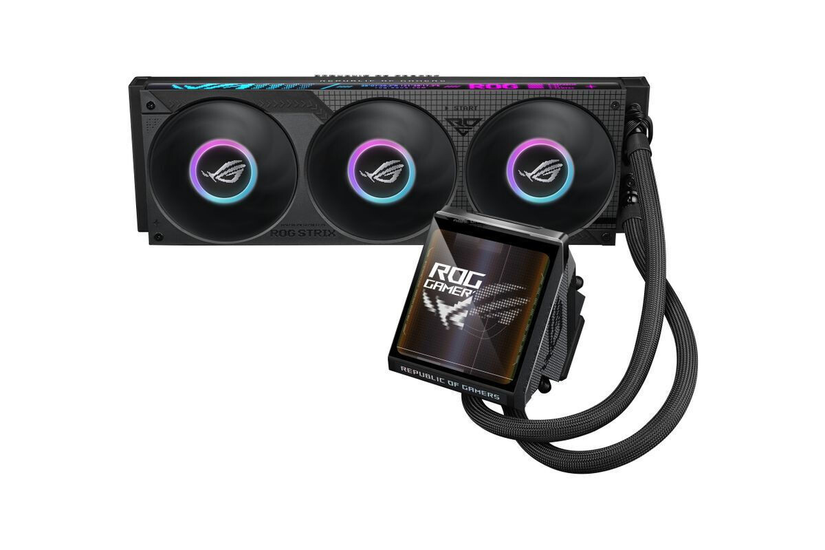 Asus ROG Strix LC IV 360 Υδρόψυξη AIO CPU με 3 Ανεμιστήρες 120mm και ARGB Φωτισμό