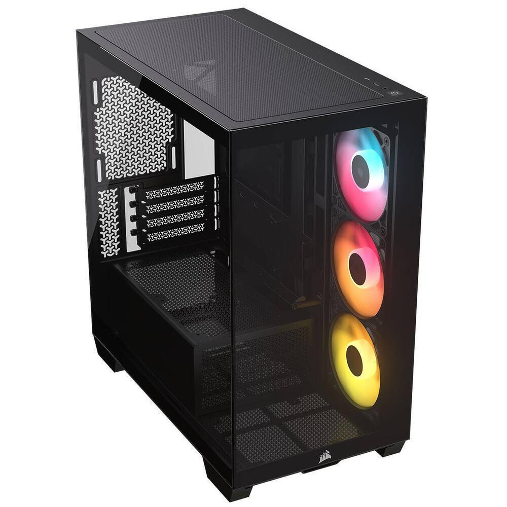 Corsair 2800X RS-R Gaming Micro Tower Κουτί Υπολογιστή με ARGB Φωτισμό Μαύρο