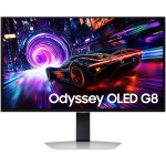 Samsung Odyssey OLED Monitor 27 4K 3840x2160 240Hz Ασημί
