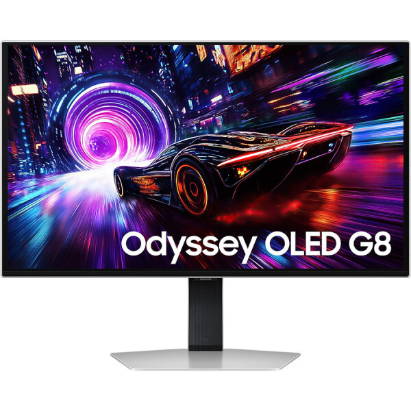 Samsung Odyssey OLED Monitor 27 4K 3840x2160 240Hz Ασημί