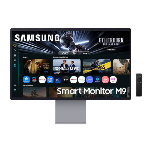 Samsung M9 M90SF Ultrawide OLED HDR Smart Monitor 32 4K 3840x2160 165Hz με Χρόνο Απόκρισης 0.03ms GTG