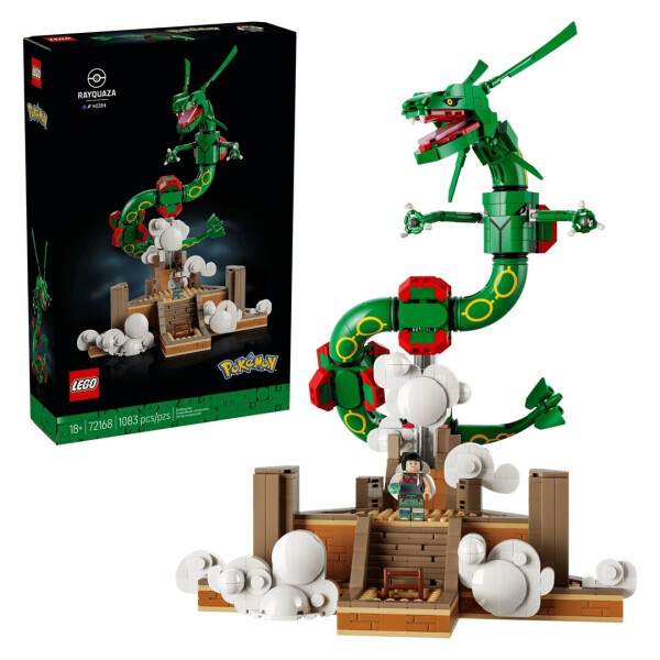 LEGO Pokemon Rayquaza για 18 Ετών 1083τμχ Κωδικός 72168
