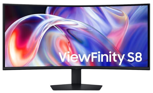 Samsung ViewFinity S8 Ultrawide VA Curved Monitor 40 5120x2160 144Hz με Χρόνο Απόκρισης 4ms GTG