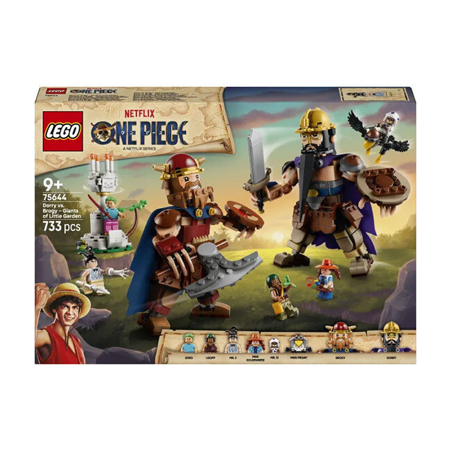 LEGO One Piece Dorry vs. Brogy-Giants Of Little Garden για 9 Ετών 733τμχ Κωδικός 75644