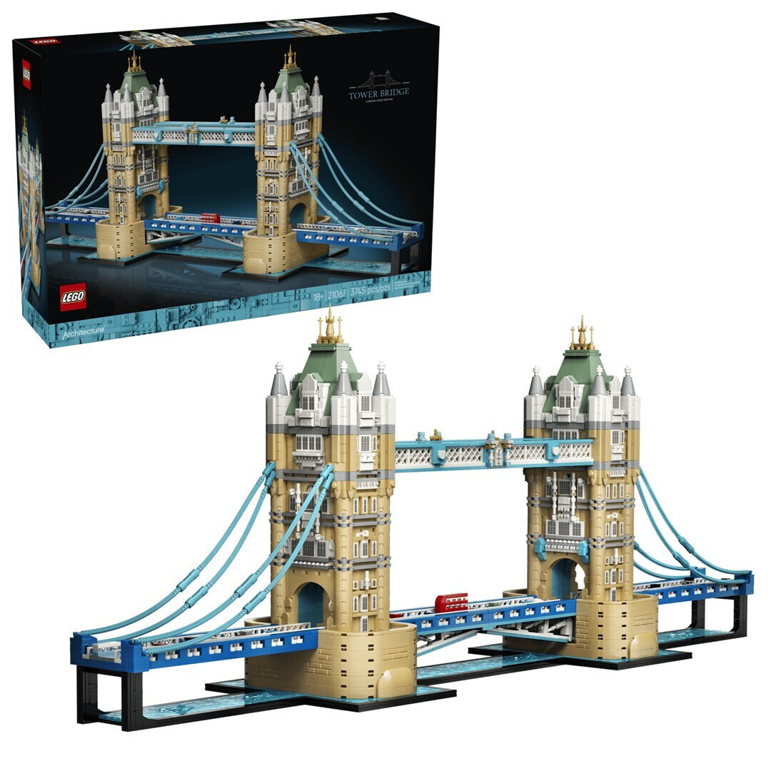 LEGO Architecture Tower Bridge για 18 Ετών 3745τμχ Κωδικός 21067
