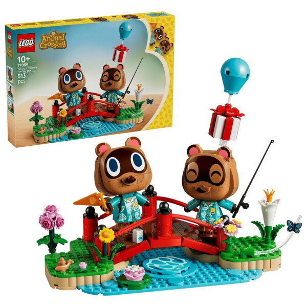 LEGO Animal Crossing Timmy Tommys Fun Day Out για 10 Ετών 513τμχ Κωδικός 77059