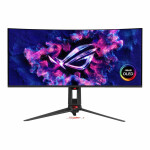 Asus ROG Swift Ultrawide QD-OLED Curved Gaming Monitor 34 QHD 3440x1440 360Hz με Χρόνο Απόκρισης 0.03ms GTG