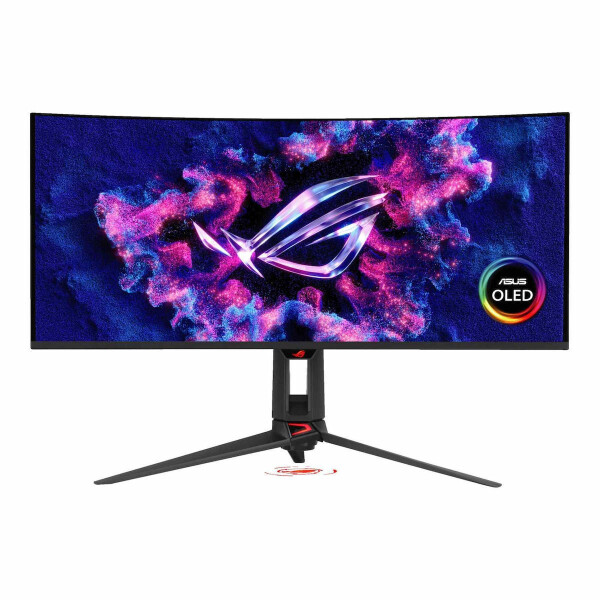 Asus ROG Swift Ultrawide QD-OLED Curved Gaming Monitor 34 QHD 3440x1440 360Hz με Χρόνο Απόκρισης 0.03ms GTG