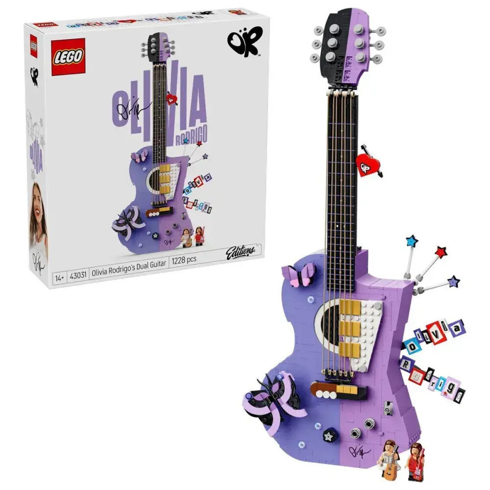 LEGO Editions Olivia RodrigoS Dual Guitar για 14 Ετών 1228τμχ Κωδικός 43031
