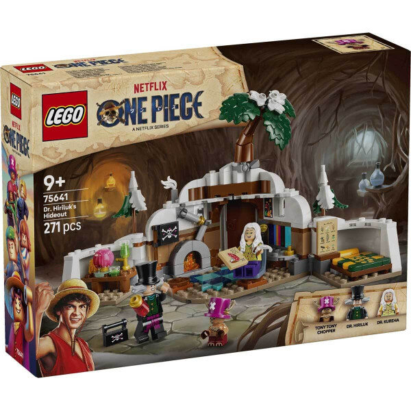 LEGO Τουβλάκια One Piece - Dr. HirilukS Hideout για 8 Ετών 271τμχ Κωδικός 75641