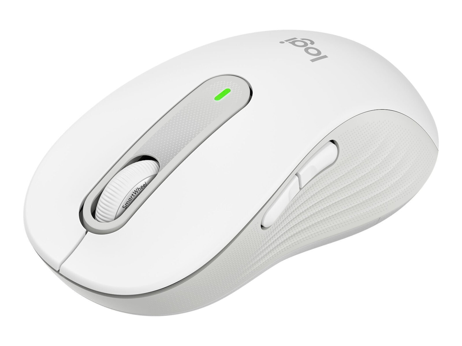 Logitech Signature M650 L For Business Ασύρματο Bluetooth Ποντίκι Off-white Large