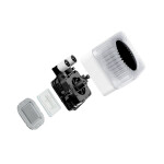 Be Quiet Light Loop IO LCD Υδρόψυξη AIO CPU με 3 Ανεμιστήρες 120mm και ARGB Φωτισμό Λευκή