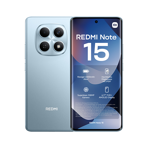 Xiaomi Redmi Note 15 4G NFC Dual SIM 6/128GB Glacier Blue
