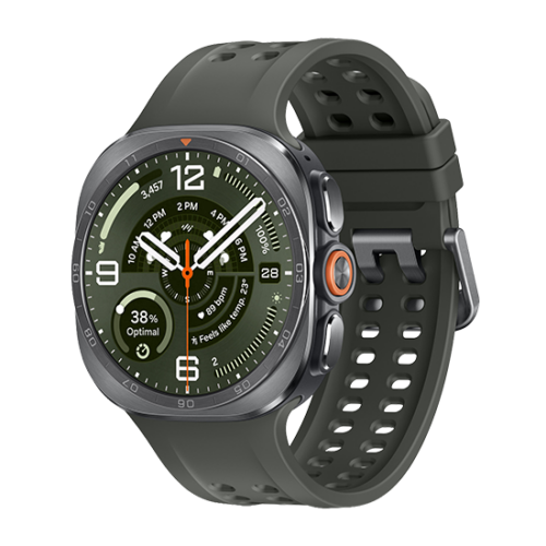 Samsung Galaxy Watch Ultra 2 Titanium 47mm Αδιάβροχο με eSIM και Παλμογράφο Titanium Silver