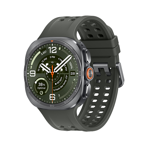 Samsung Galaxy Watch Ultra 2 Titanium 47mm Αδιάβροχο με eSIM και Παλμογράφο Titanium Silver
