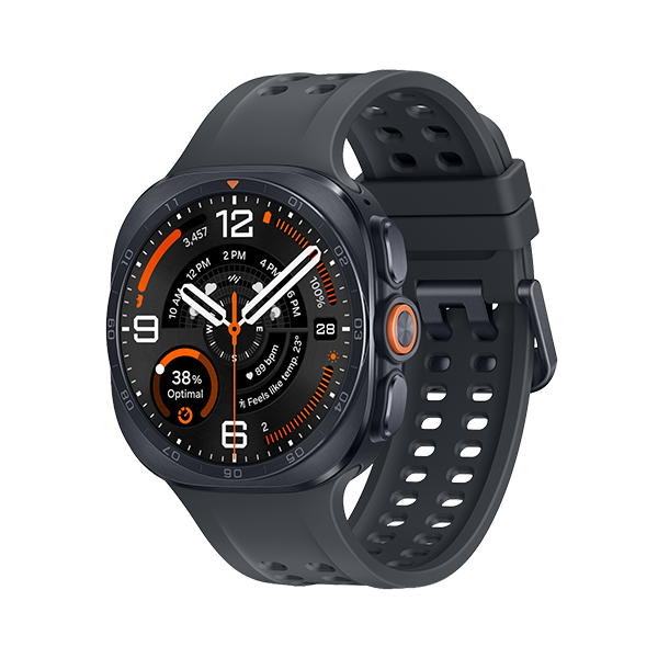 Samsung Galaxy Watch Ultra 2 Titanium 47mm Αδιάβροχο με eSIM και Παλμογράφο Titanium Gray