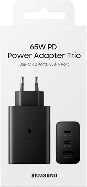 Samsung Travel Adapter Trio (65w) Black