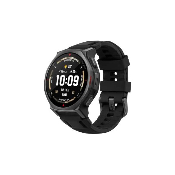 Amazfit T-Rex 3 Pro Titanium 44mm Αδιάβροχο Smartwatch Tactical Black
