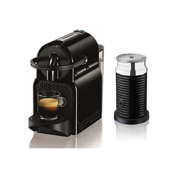 DeLonghi Inissia Καφετιέρα για Κάψουλες Nespresso Πίεσης 19bar με Αφρογαλιέρα Black Κωδικός EN80.BAE