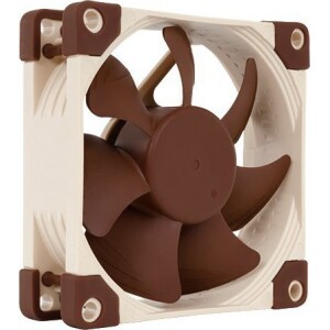 Noctua NF-A8 ULN Case Fan 80mm 1400rpm / 20.48cfm Χωρίς Led Φωτισμό και Σύνδεση 3-Pin Καφέ
