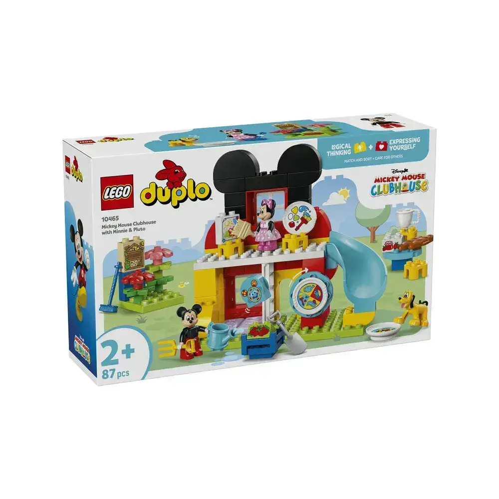 LEGO Τουβλάκια Mickey Mouse Clubhouse with Minnie Pluto για 2 Ετών 87τμχ Κωδικός 10465